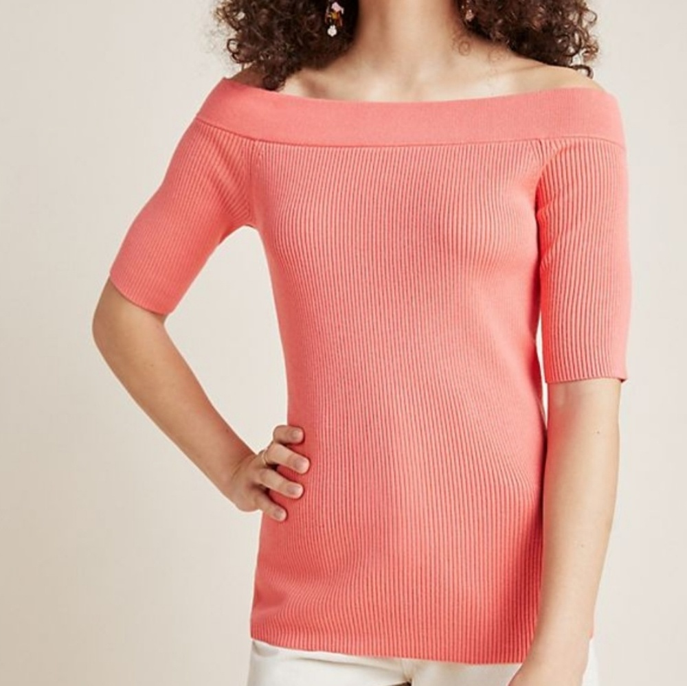 Anthropologie Off-the-Shoulder Top